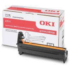 Oki 44318508 Black Original Imaging Drum (20000 Pages) Oki C711n, C711dn, C711dtn, C711wtn